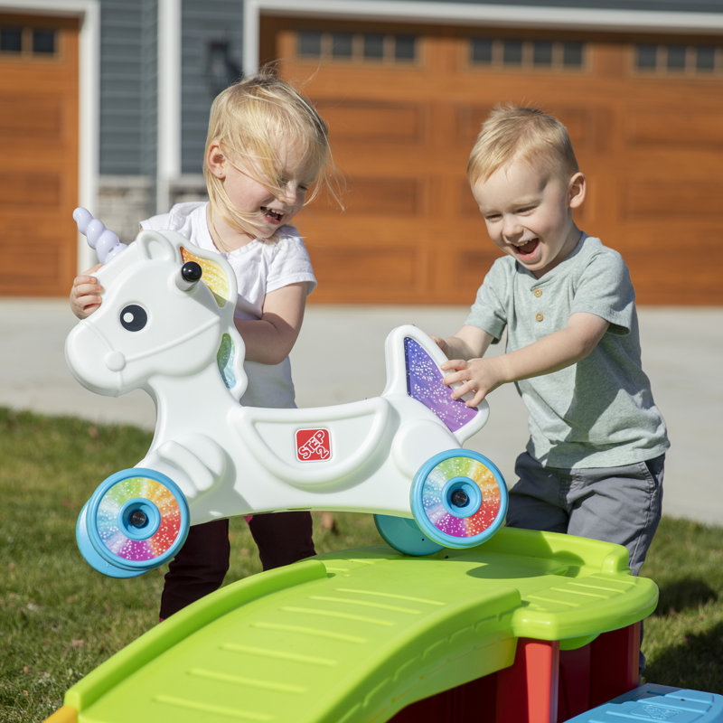 Step2 Unicorn Up and Down Roller Coaster & Reviews Wayfair
